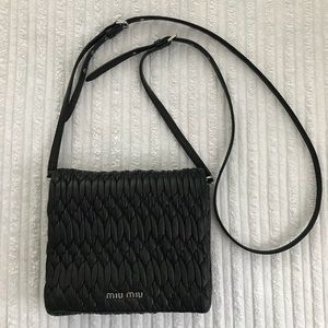 Miumiu Matelasse crossbody bag